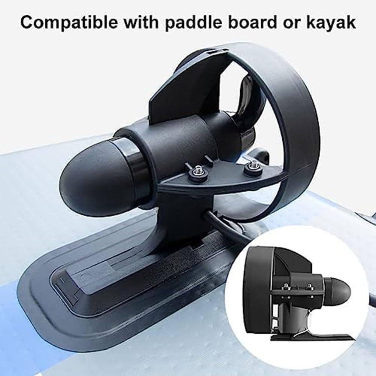 Surf & SUP Fin Battery,Rechargable Jet Powered Surfboard Kit,Motor Surf Board,288W Electric Motorized Surfboard,Electric Fin Stand Up Paddle Board,12V Kayak Surfboard