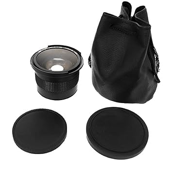 Amazon | 58MM 0.35x 魚眼広角レンズクローズアップ