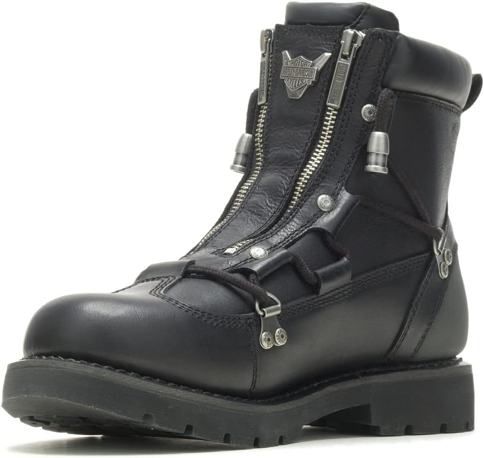 Harley-Davidson Men's Brake Light Flash 6.25-Inch Motorcycle Boots D96274 D96275