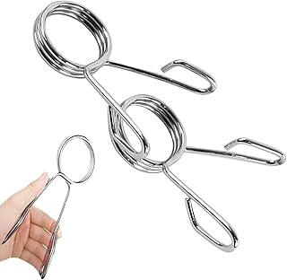 Collares con clip de resorte para barra,Clips de resorte para barra - Fitness 2 collares de resorte con mancuernas | Collares de resorte, clip de bloqueo de mango de barra de mancuerna resistente, abr