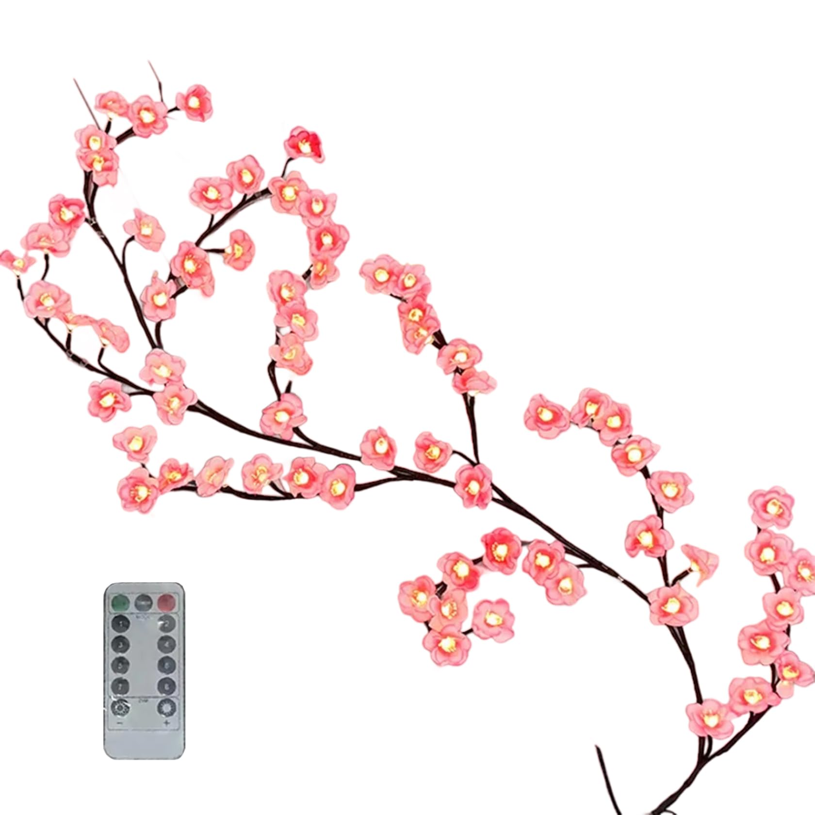 Dorccsi 1.6M LED Cherry Blossom Branch Lights, 48 Leds, Indoor, LED, Branch Light
