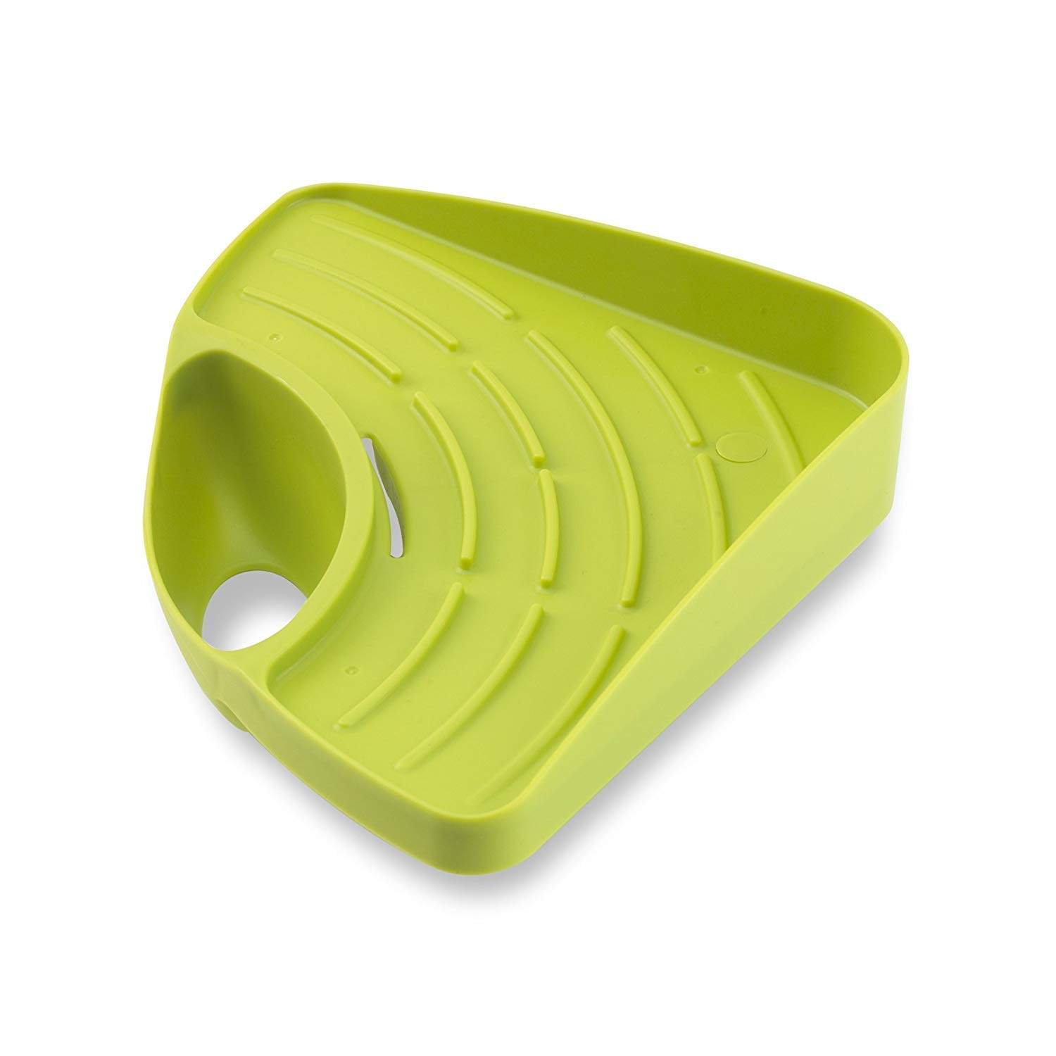 Lara Tales Kitchen Sink Plastic Corner Soap Holders & Dispensers Caddy Storage Rack Sponge Holder Bathroom Faucet Soap Cleaning Brush Organizer with Suction Cup, Green Pack of 1 (B0BQJQM2LC) Amazon Price History, Amazon Price Tracker