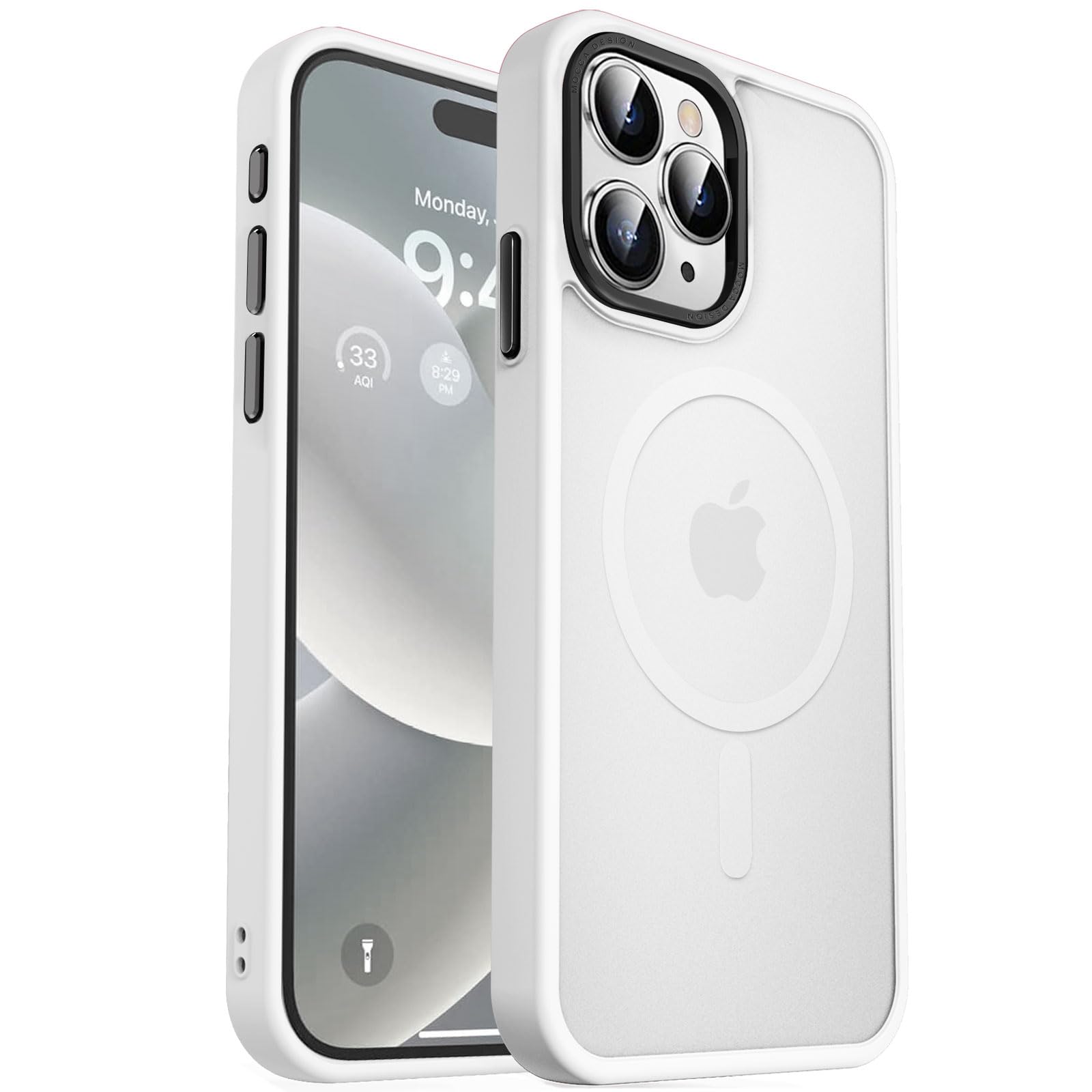 Apple iPhone 15 Pro + ケース　128GB アイフォン FlexQuartz - Apple iPhone 15 Pro Case MagSafe Compatible - Blue