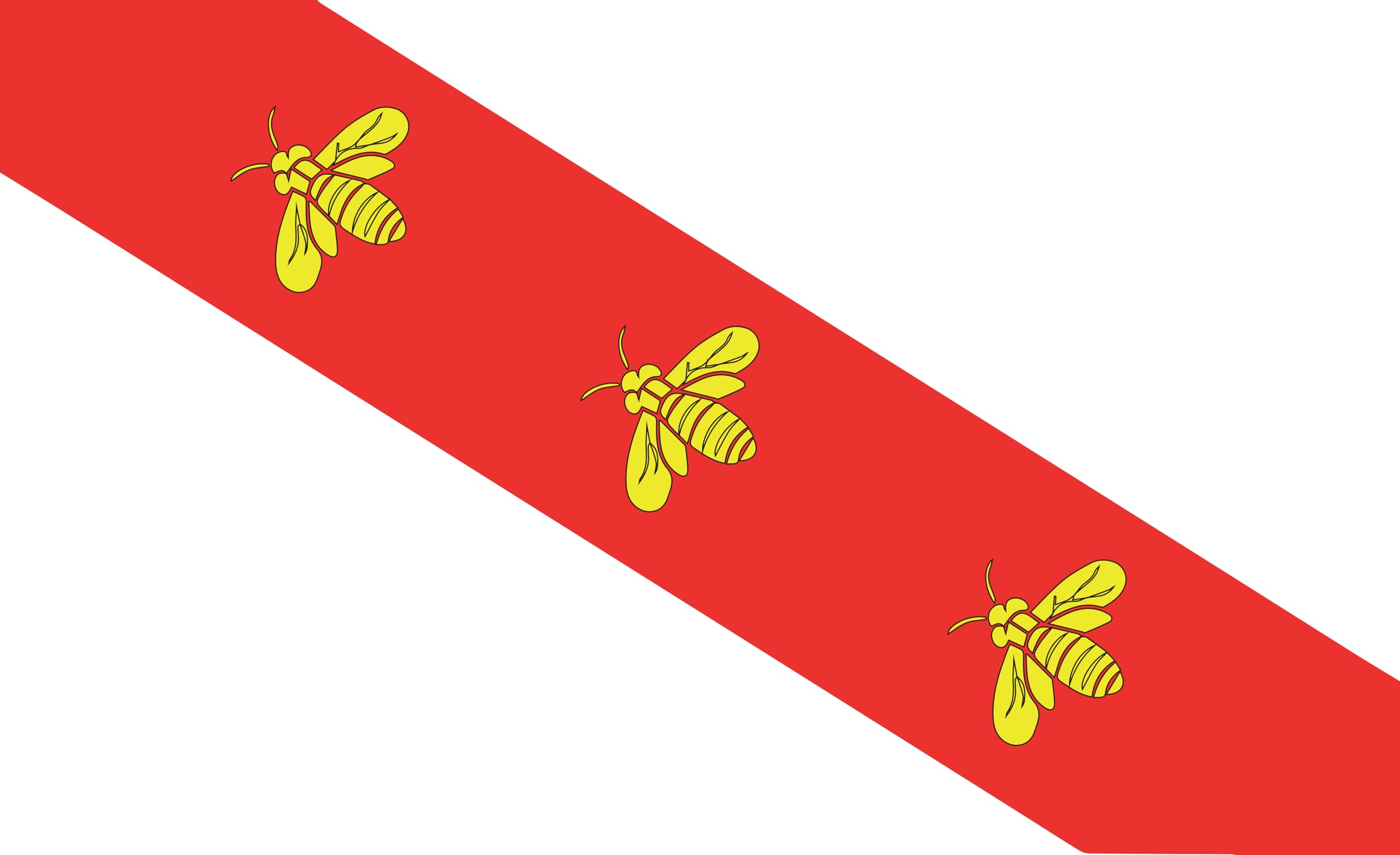 Drapeau de l'Elbe résistant aux UV pour remplacer votre vieux pavillon