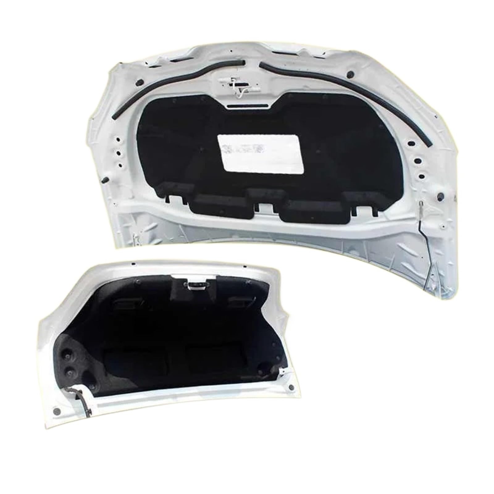 Car Hood Insulation Pad for Peugeot 301 2012~2025 2013 2014 2015 Car Trunk Linin Hood Engine Thermal Insulation Cotton Soundproof Mat Cover Accessories(Two-piece Set)