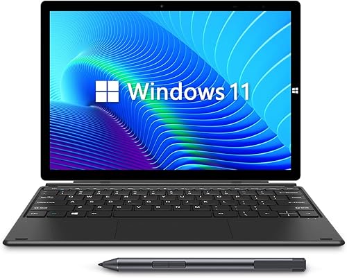CHUWI Tablet UBook X 2 en 1 con teclado y lápiz óptico H7, tablet Windows 11 de 12 pulgadas, 8 GB de RAM 256 GB de ROM, gasto SSD de 1 TB,