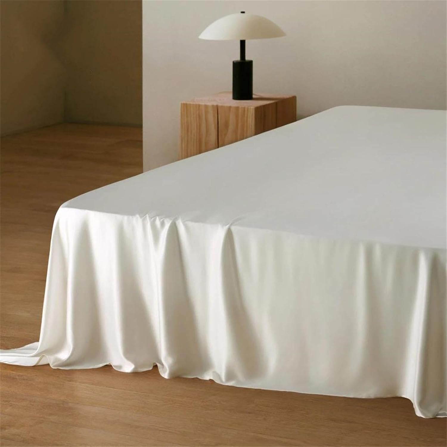 25MM Mulberry Silk Flat Sheet - Seamless Design, Soft & Hypoallergenic