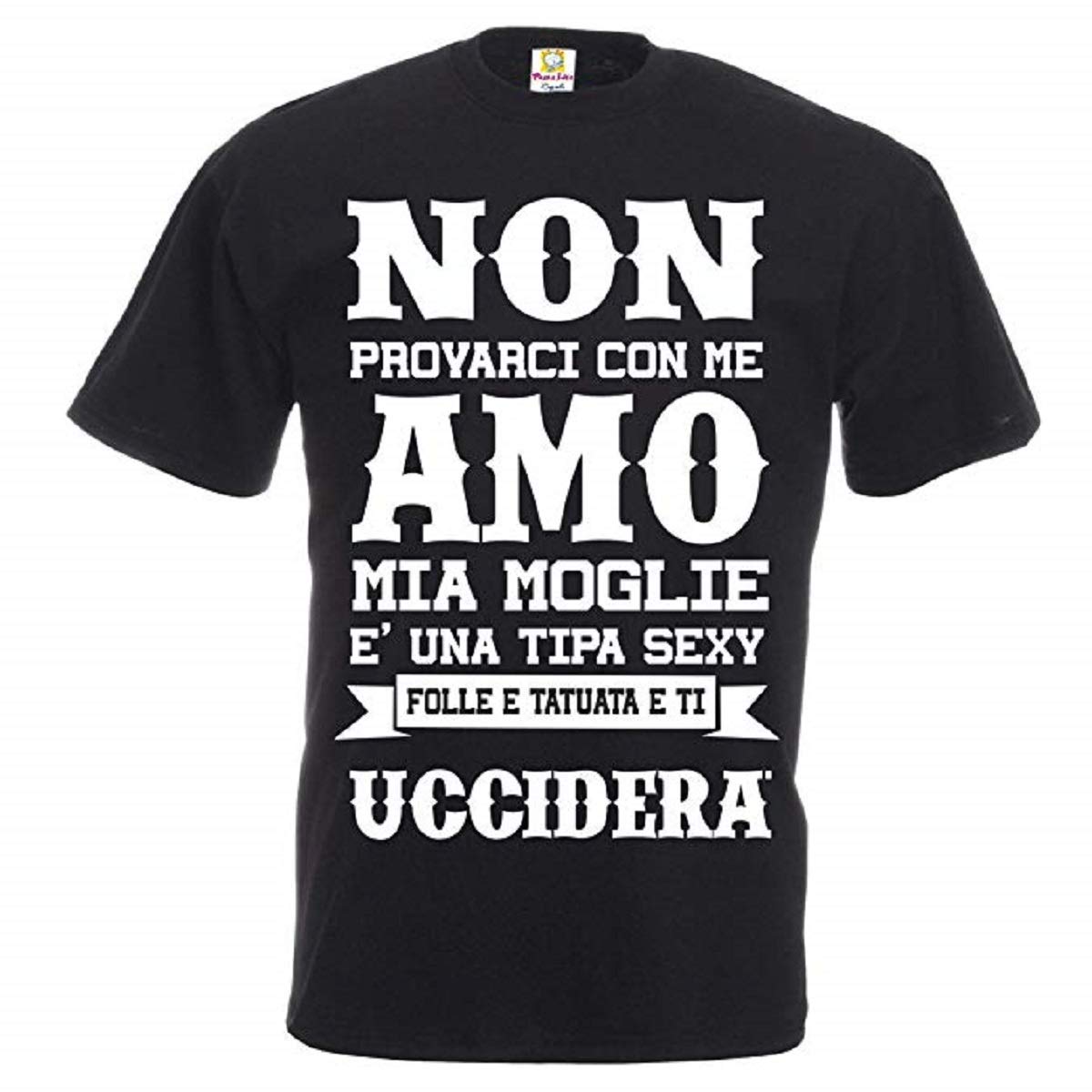 Tshirt Maglietta in Cotone con Frase Simpatica - Taglie Disponibili - Cotone Morbido - Design Divertente Collezione Casual