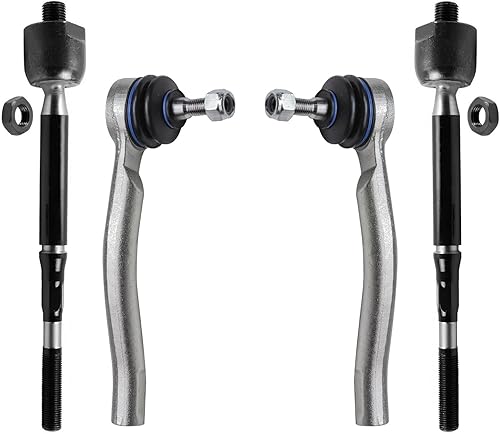 Miniatura 17 de Detroit Axle - 4 barras de acoplamiento delanteras para Chevrolet Trailblazer GMC Envoy 2002-2009 2003 2004 2005 2006 2007 2008 Reemplazo de