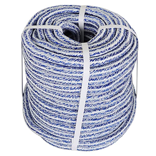 mitoharet Arborist Rope, 3/4 Inch by 150 Feet 24 Strand High Strength Tree Rope for Flagpole Halyard Clothesline Camping Sailing Swings