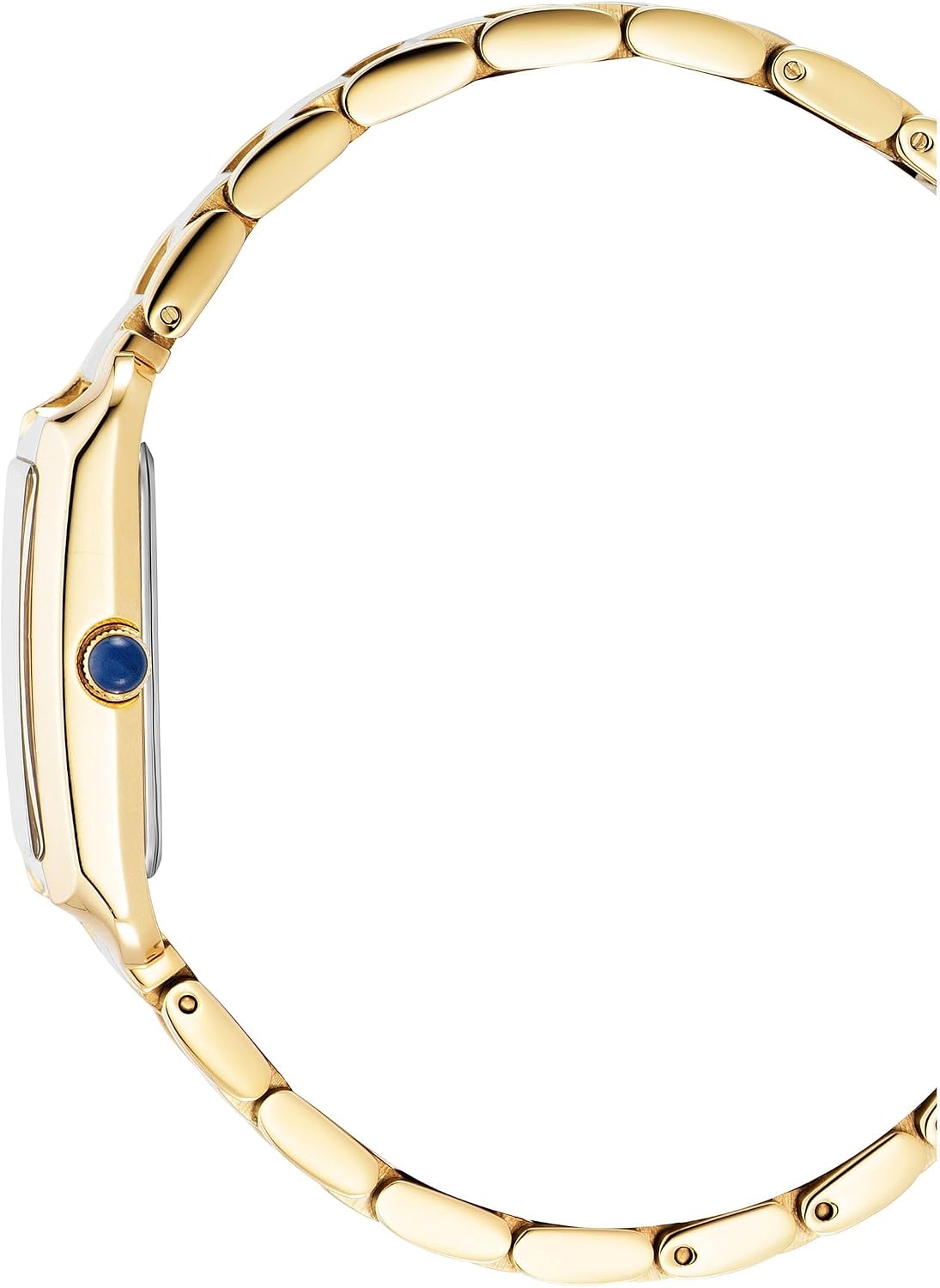 Jacques du Manoir Emily III Watch Quartz Movement Case Width: 35 mm Stainless Steel White 3 ATM