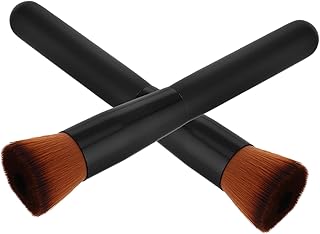 minkissy 2pcs Portable Makeup Brush Soft Bris...