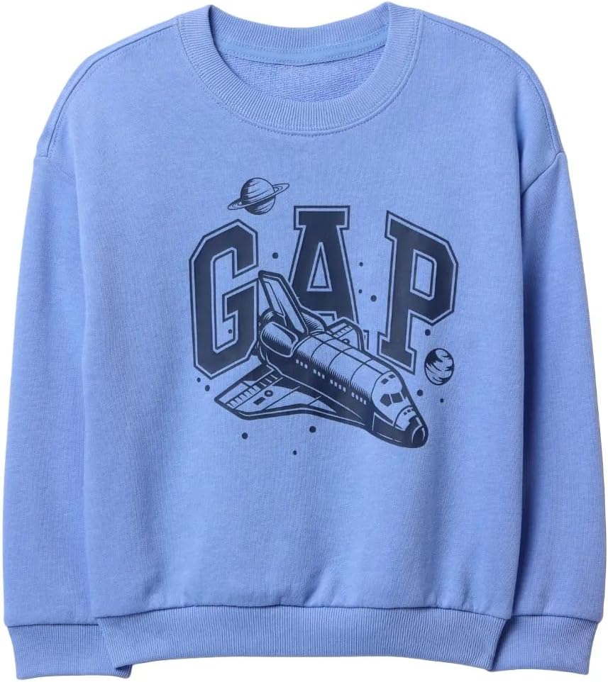 Gap Baby Boys' Oversized Logo Crew