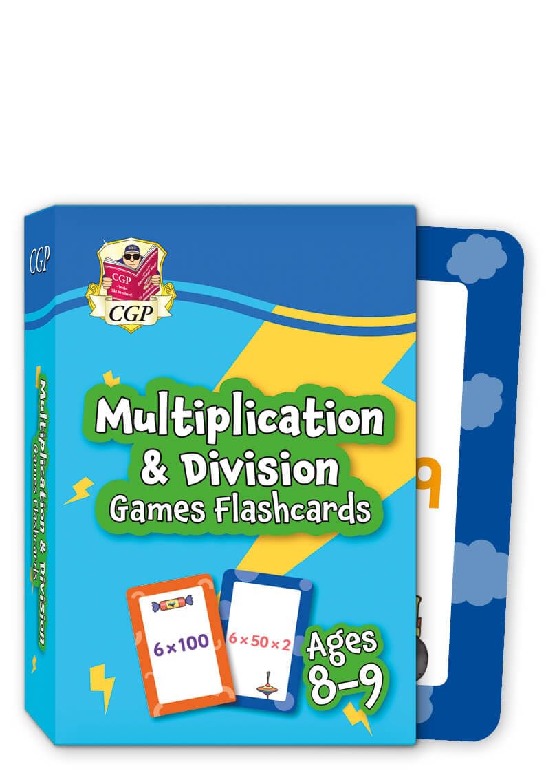 Multiplication & Division Games Flashcards for Ages 8-9 (Year 4) (CGP ...