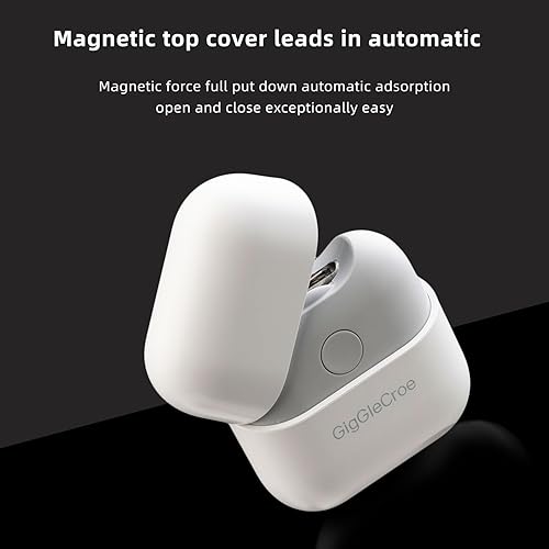 Miniatura 5 de Mini cortaúñas eléctrico para dedos de los pies y los dedos, recortador de uñas automático recargable con cabeza de alta precisión para niños,