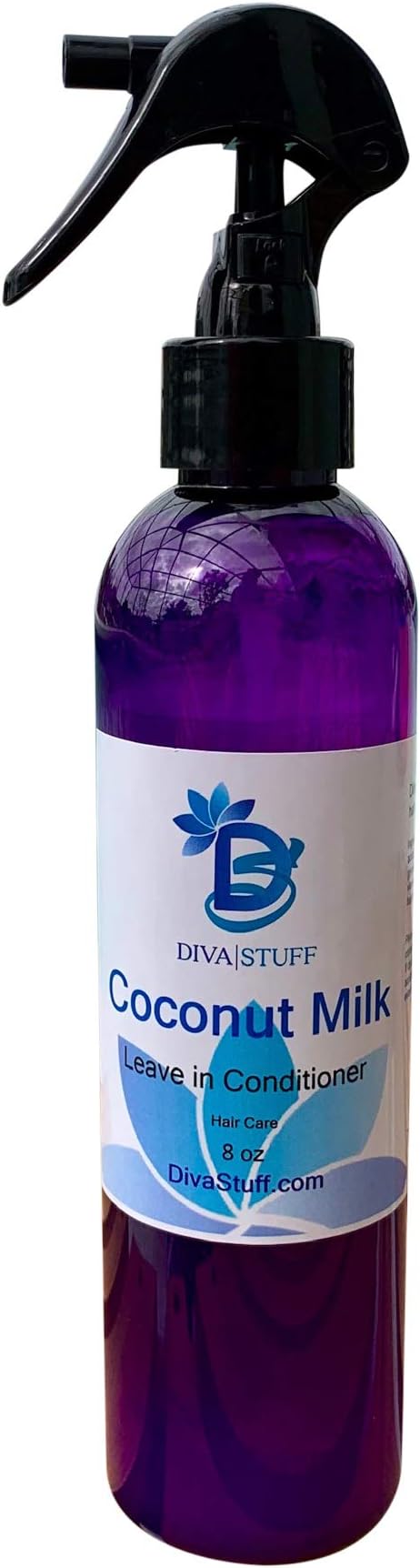 Diva Stuff Coconut Milk Spray Pump Leave in Conditioner,Coconut Cream Pie 8oz