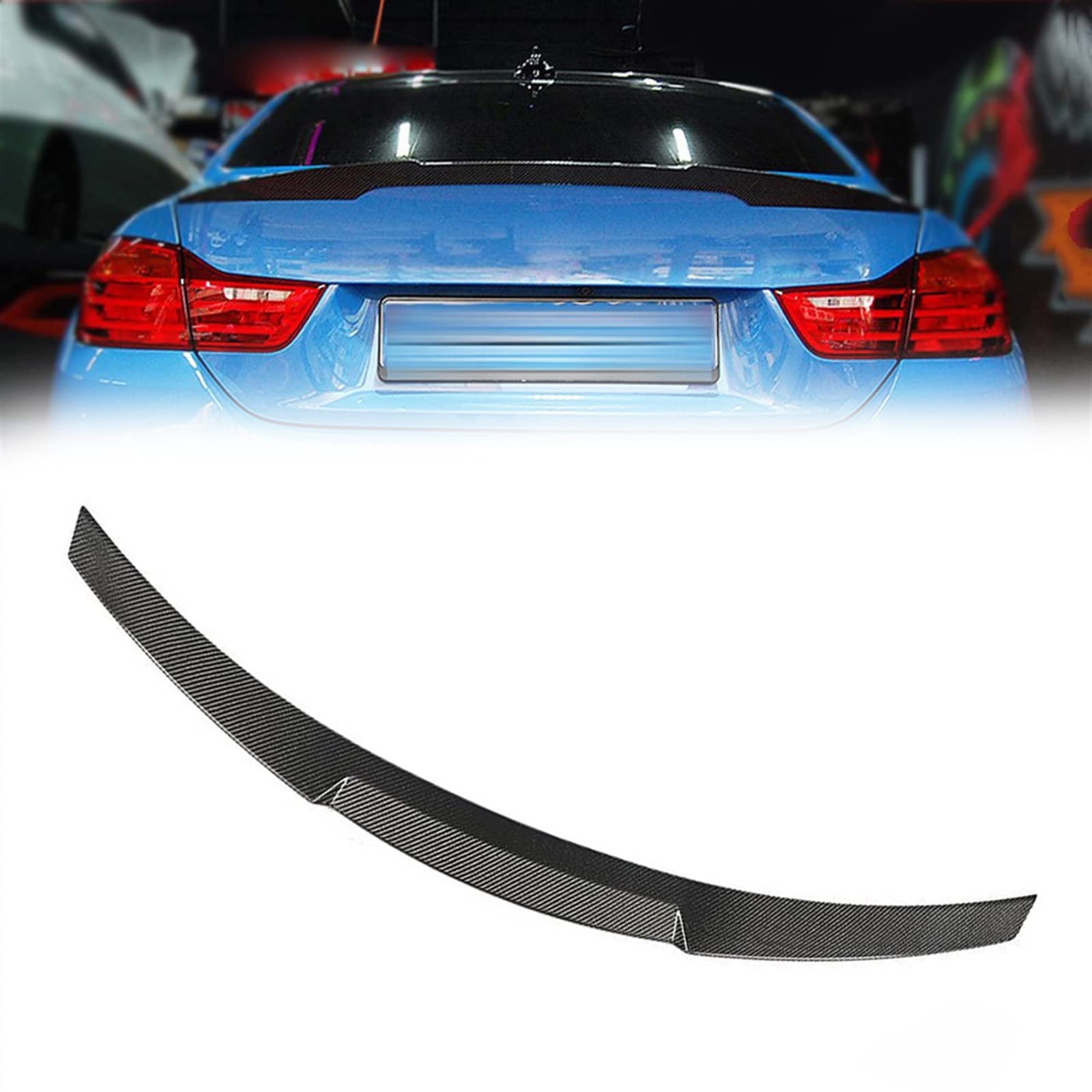 Aileron de coffre arrière carbone pour sublimer votre Série 4 M4 F82 au quotidien