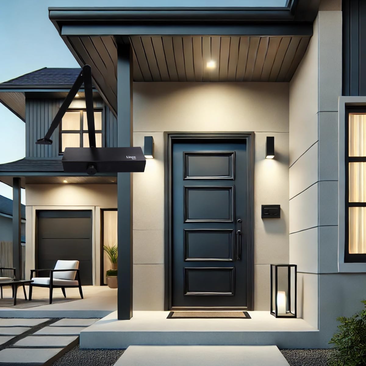 Lince 9Cpa25Rn – Door Closer 25 Black C/RT