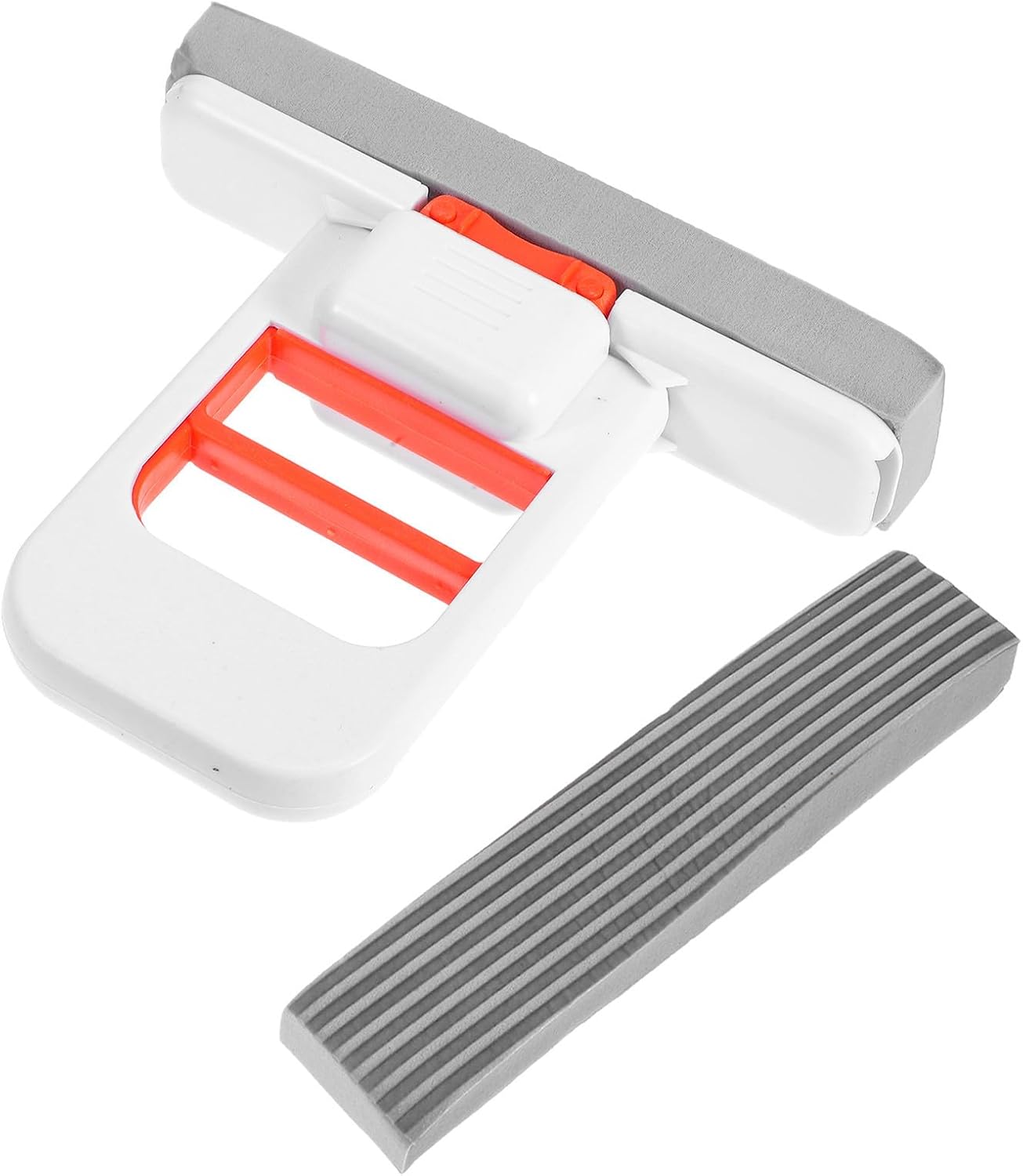 Foldable Mini Desktop Mop with Self-Squeeze Sponge, Lightweight Abs Compact Portable Cleaner for Kitchen Counter and Office Use, Space-Saving Design for Easy Cleaning