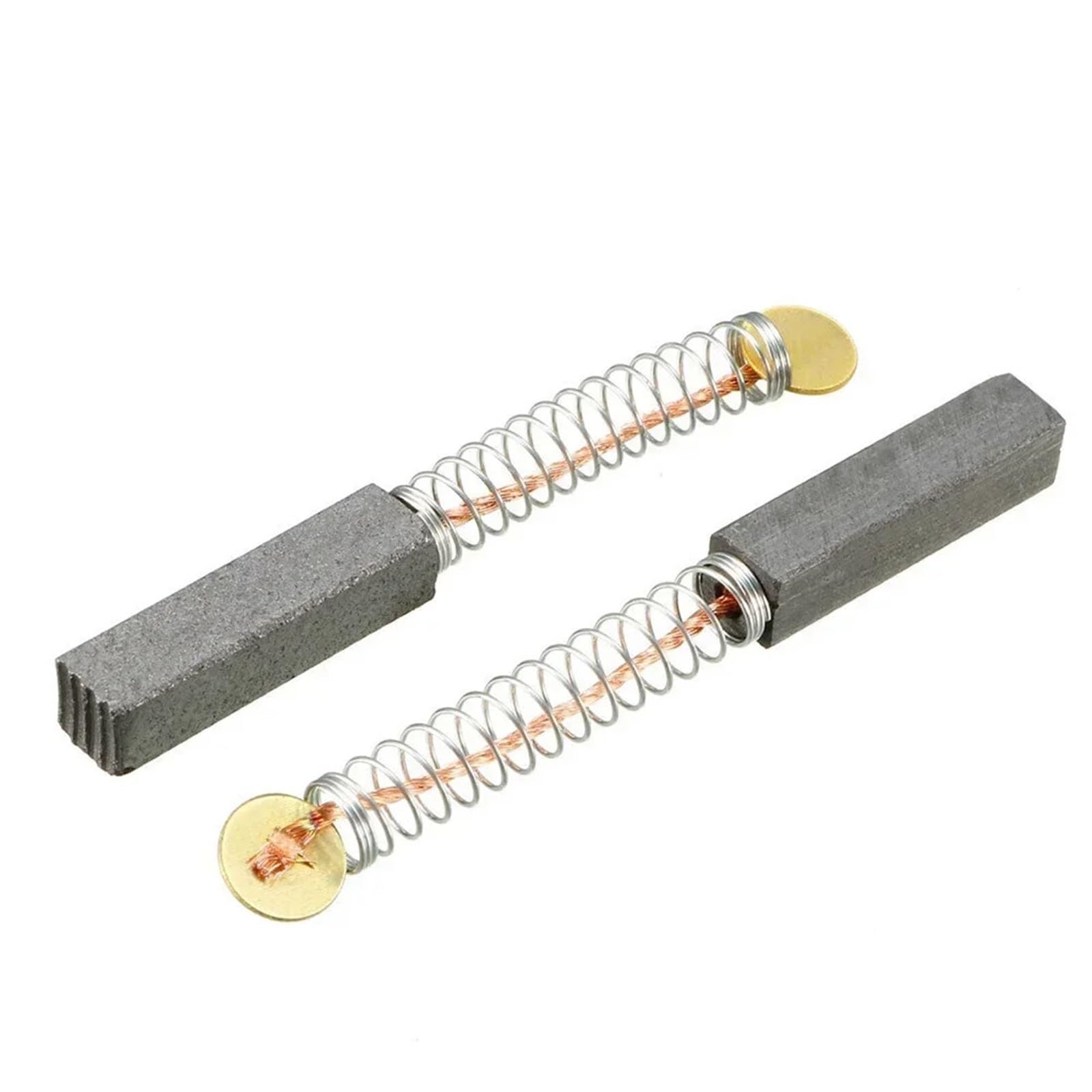 Szczotki węglowe do silnika elektrycznego, 150 szt. szczotki węglowe do silników elektrycznych, 20 mm x 5 mm x 5 mm, część zamienna szlifierki kątowe, piły ukośne, wiertarki, szczotka węglowa