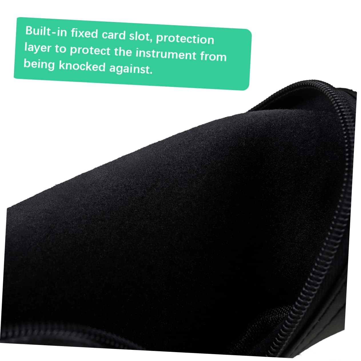 Yardwe 1 Set High Grade Leather Flute Bag Durable Flute Container with Easy for Travel and Storage Multi Functional Use