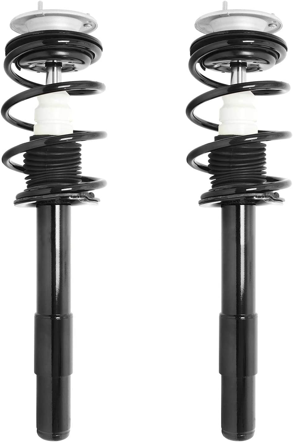 OREDY Front Struts w/Coil Springs for BMW 2004-2007 525i & 530i, BMW 2008-2010 528i & 535i Complete Shock Absorbers Replacement Assembly (Excl. XI Models)