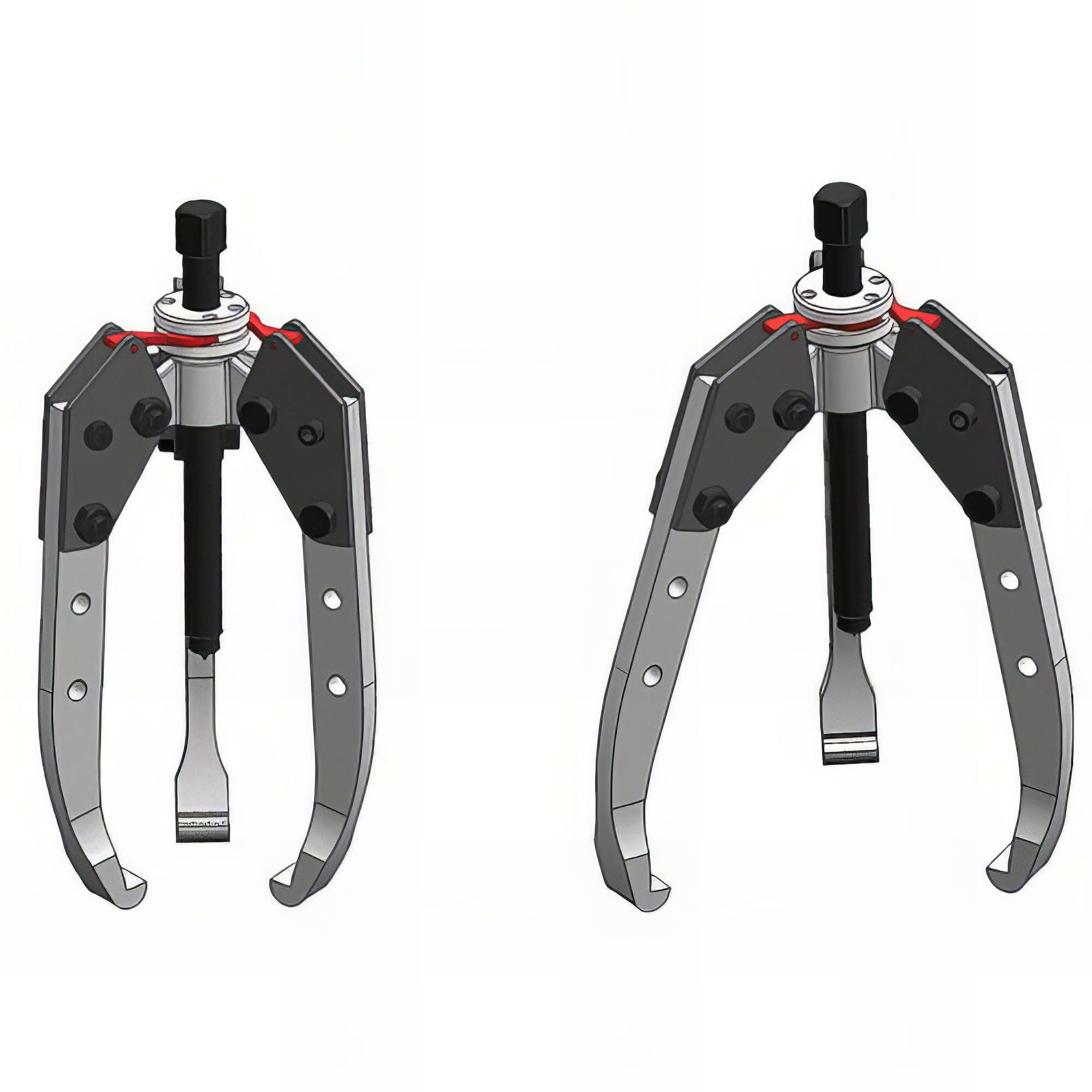 King Tony 79631301ALT Extractor 3 Claw Long Self-Centring Cap 110 mm Depth 105 mm 1T - Image 2