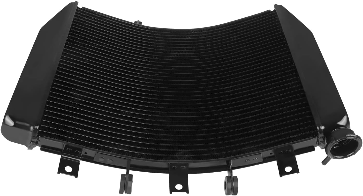 Aluminum Cooling Radiator Replacement for Kawasaki Ninja ZX6R ZX-6R ZX636 ZX6RR ZX600 2005 2006 Engine Radiator Cooler