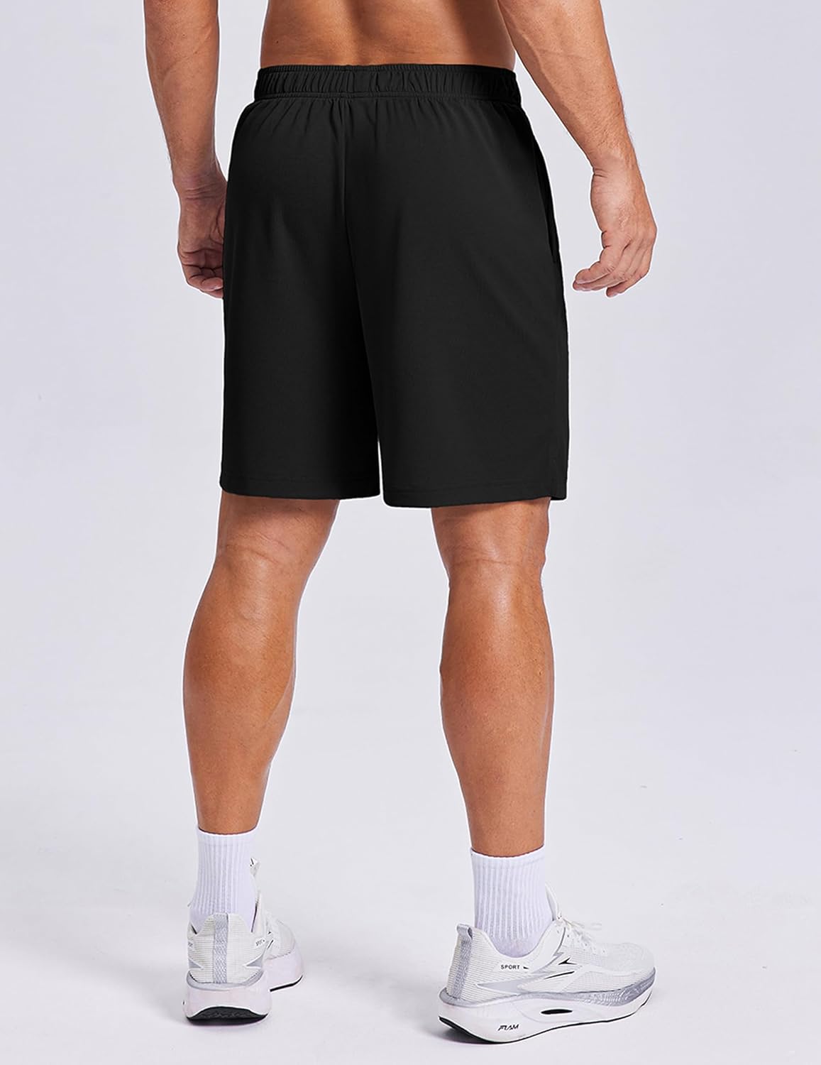 PINSPARK Men's Workout Running Shorts 7" Quick Dry Gym Athletic Shorts with Pockets - Image 2
