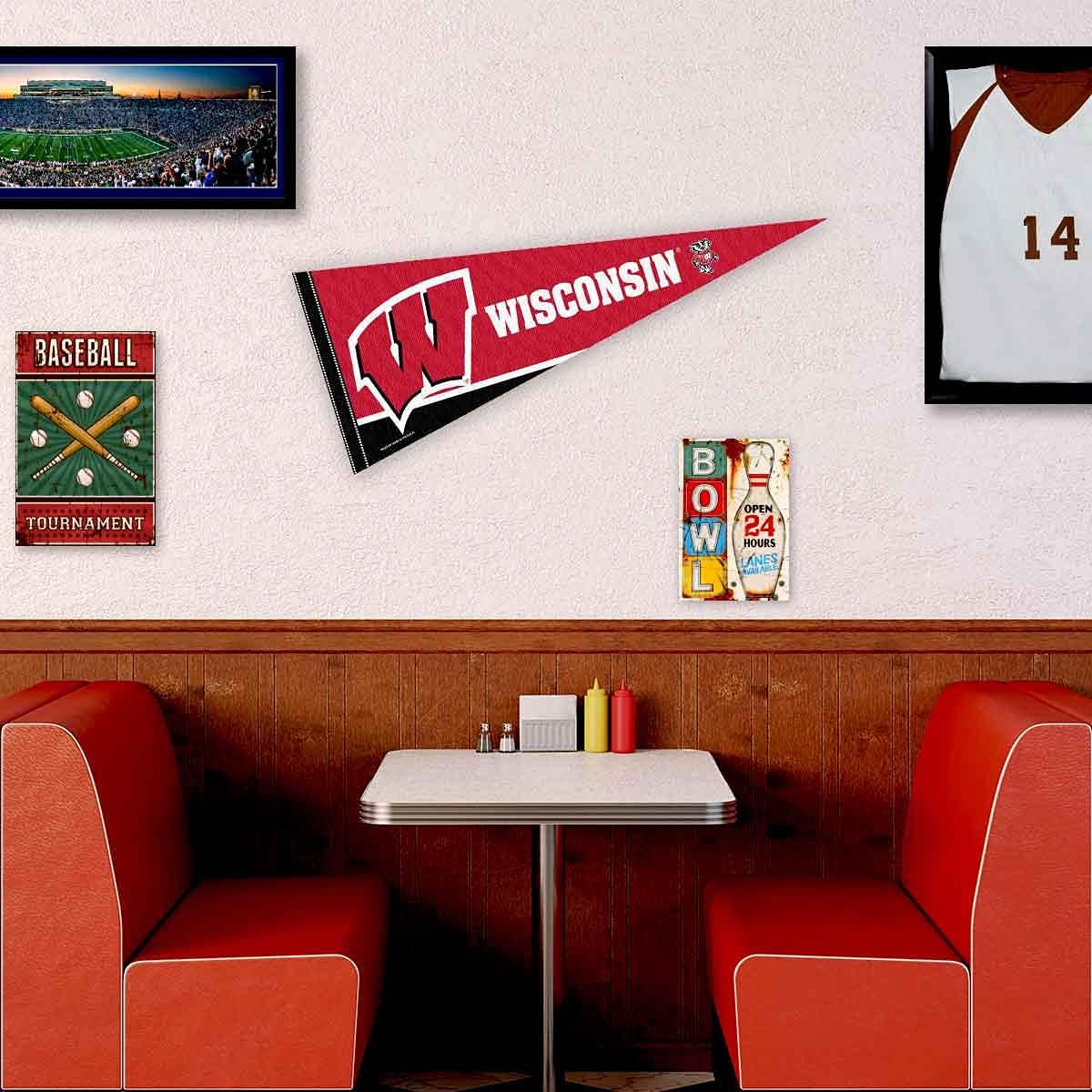 UW Badgers Full Size Pennant - Image 3