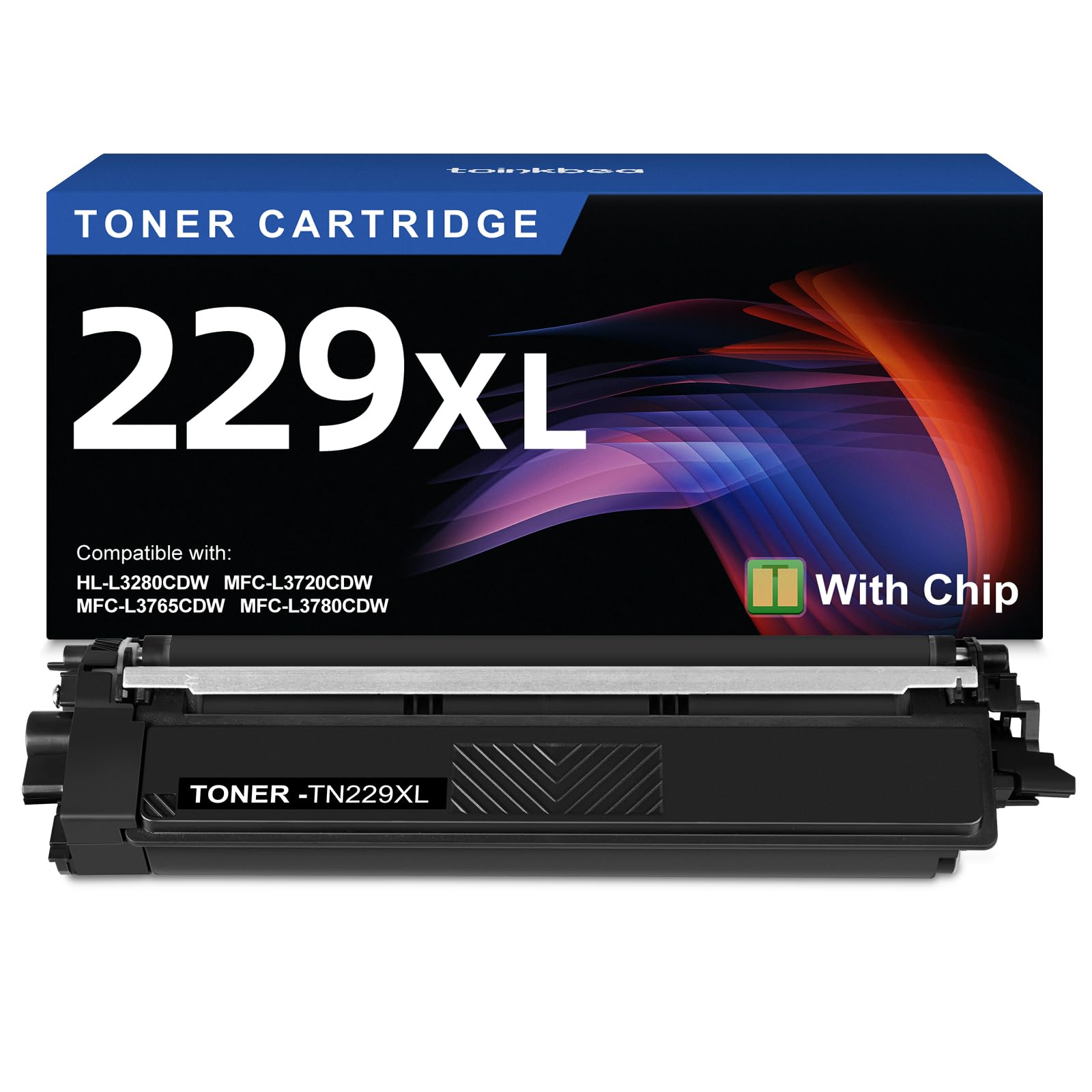BULK THE TONER 7個セット Amazon.com: TN229XL Black TN229XLBK Toner Cartridge Replacement