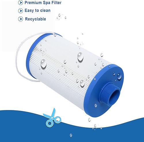 Miniatura 6 de 303279 Filtro de spa compatible con Watkins - Filtro de bañera de hidromasaje de flujo libre y Lifesmart, PFF42TC-P4, 78460, SD-01322, 5CH-37,