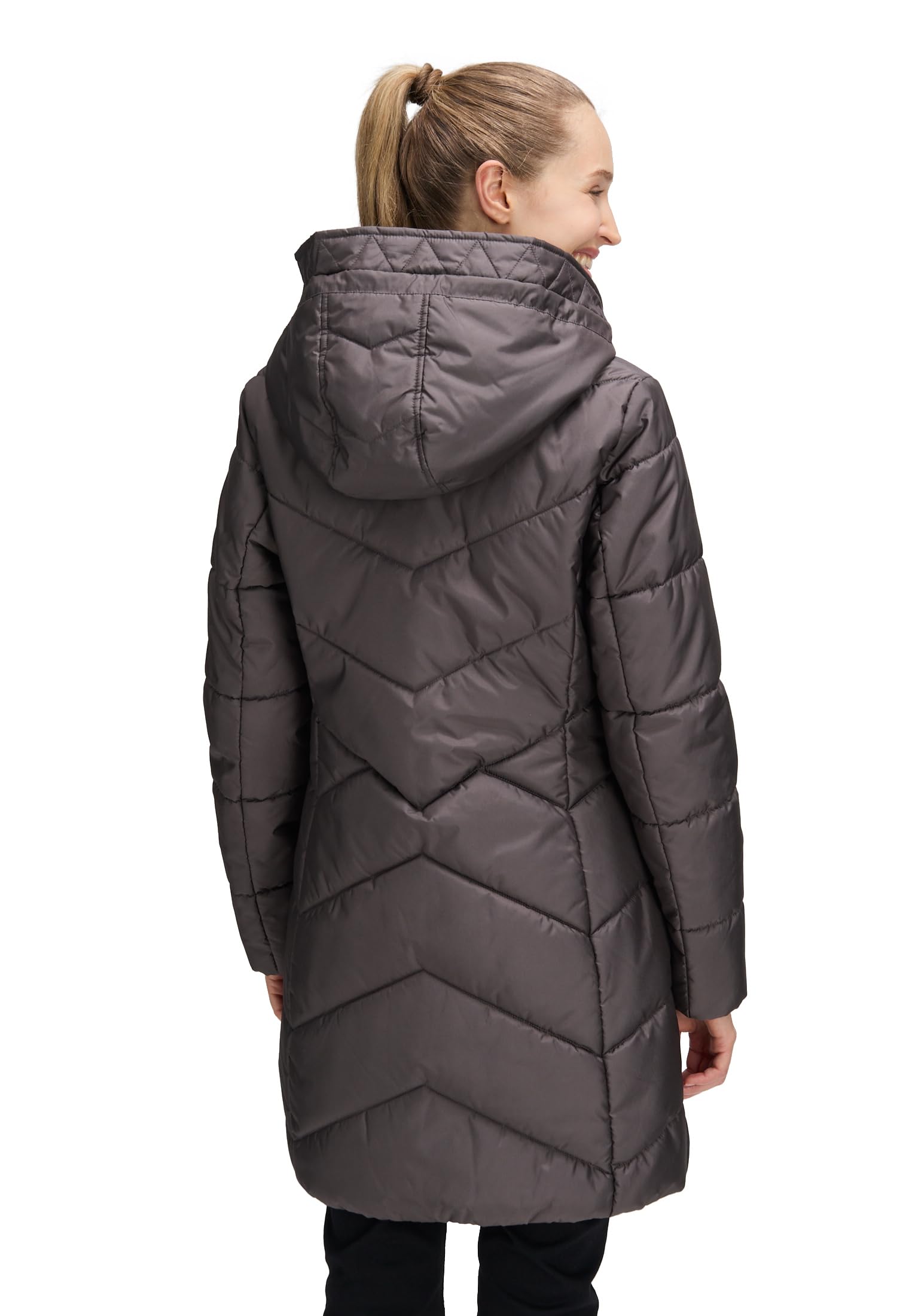 Betty Barclay Damen Outdoorjacke mit Abnehmbarer Kapuze