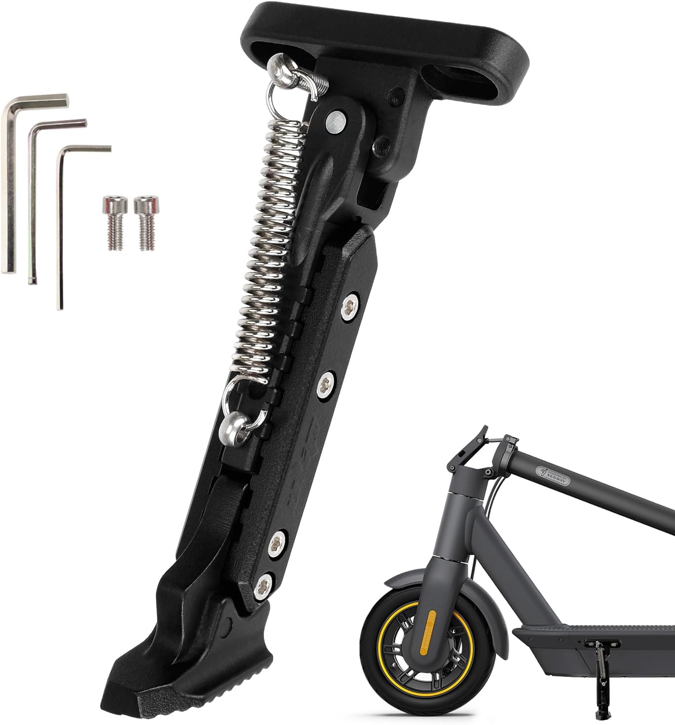 Scooter Kickstand Parking Stand Feet Support Replacement Part Compatible for Ninebot Max G30/Max G30LP Electric Scooter