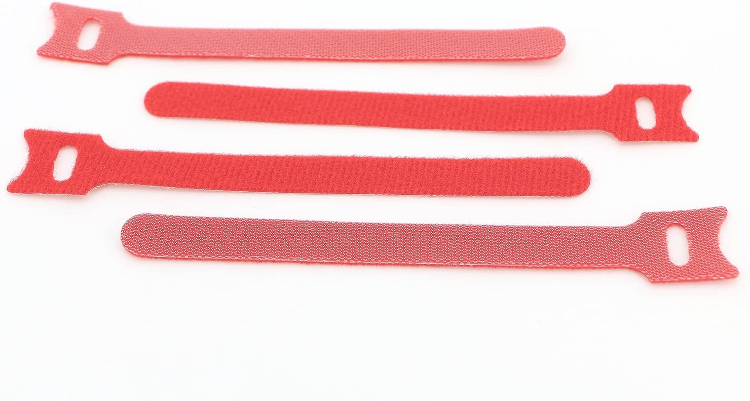 50PCS riutilizzabili, con chiusura regolabile Fascette strap Wire gestione