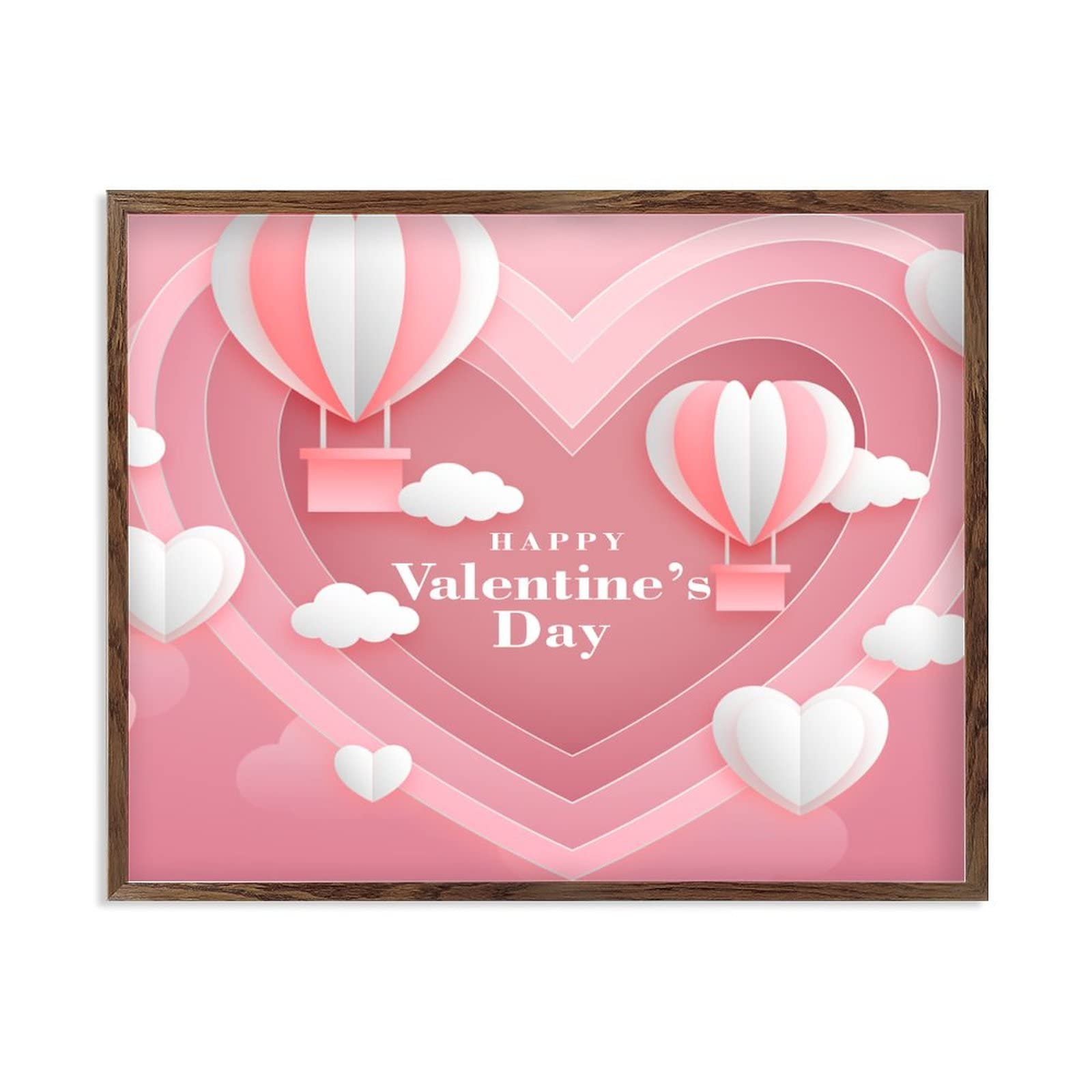 Plaque de Saint-Valentin en bois pour décorer votre cuisine et votre salle de bain avec charme