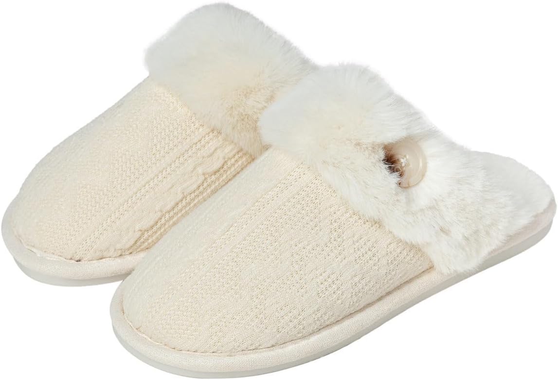 Ultra Soft Women's Slippers - Non-Slip Comfort