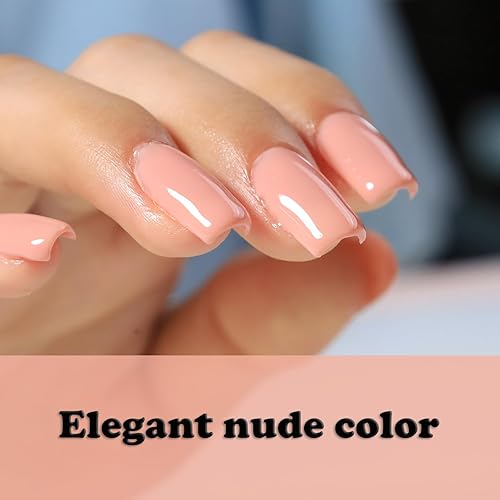 Miniatura 3 de FZANEST - Gel de base de goma para uñas, esmalte de uñas de gel transparente de formación, capa base de goma elástica, gel de extensión en una