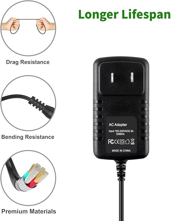 AC Adapter Charger Compatible with Kramer VP-426C 18G MegaTools 4K HDMI/USB-C/PC Scaler PSU