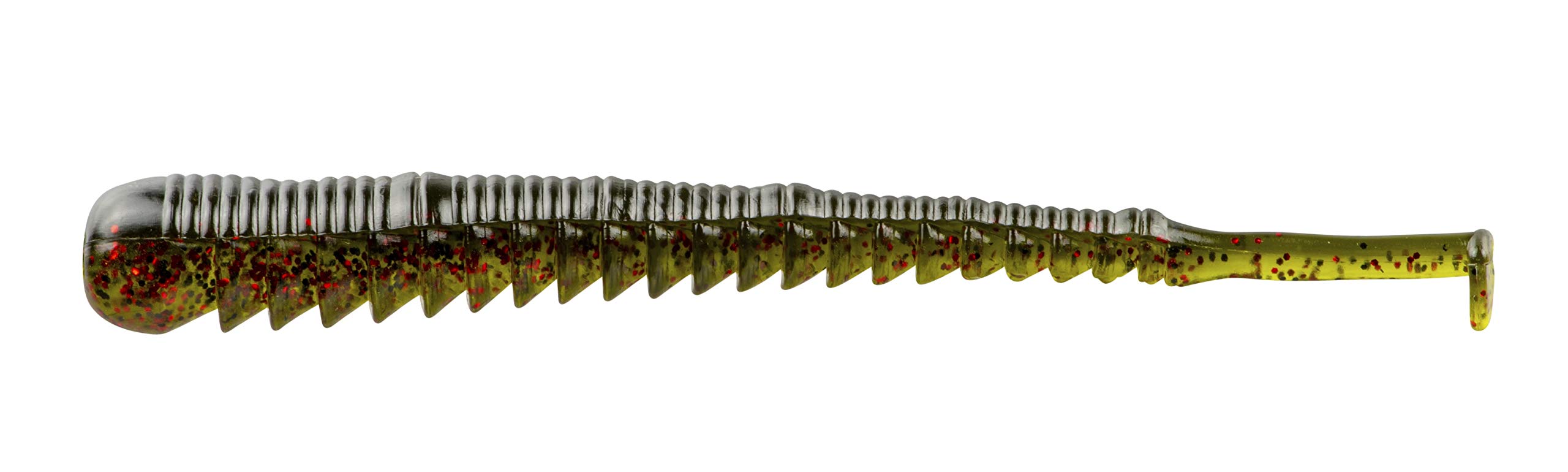 Gene Larew Ned Rig Inch Worm Midwest Finesse Soft-Plastic Bass Bait Fishing Lure, 3.75 Inches, Pack of 7