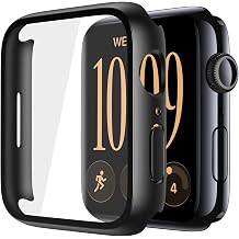 Misxi 2-Pack Screen Protector Case for 46mm Apple Watch Series 12