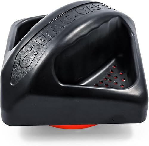 Miniatura 7 de Camco 4 Tapa para defensas contra el ingreso de insectos, magnética, 4 pulgadas., tapa magnética y tapa estándar, Negro