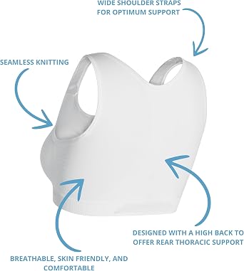 CAREFIX Bree Post Breast Augmentation Bra | Comfortable Post Breast Reduction Surgery Bra