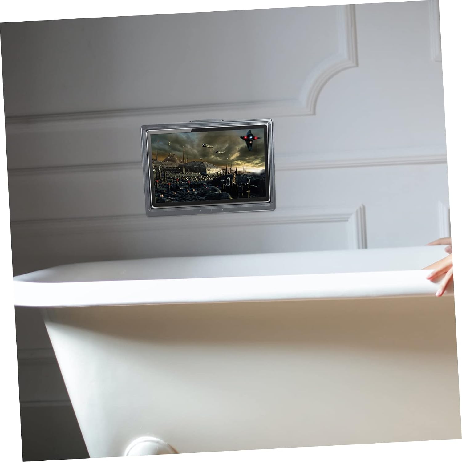 ARTIBETTER Waterproof Phone Box Shower Holder for Bath, Wall Mounted image 3