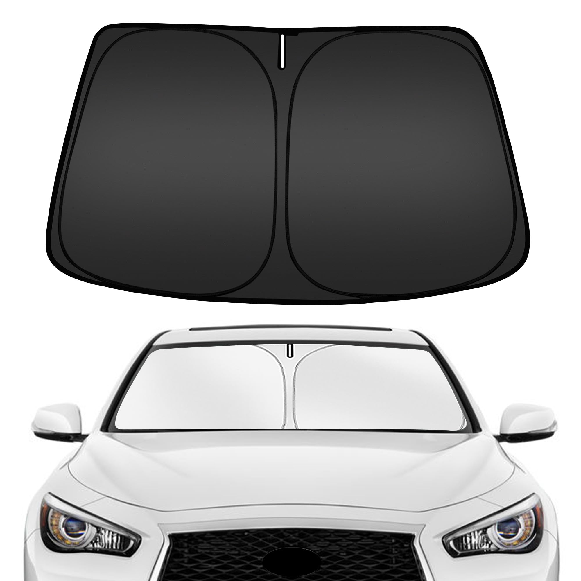 ARISMOTOR Windshield Sun Shade for Infiniti Q50 2014-2024