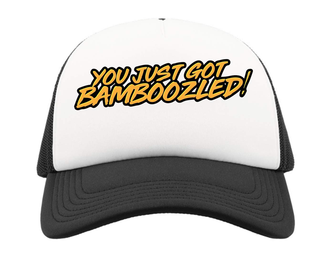 Gorra de camionero de media malla You Just Got Bamboozled ajustable 4
