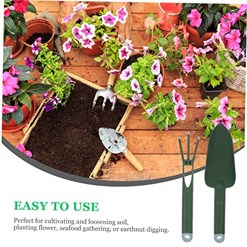 BESPORTBLE set de 4 herramientas ergonómicas de jardinería miniatura 2