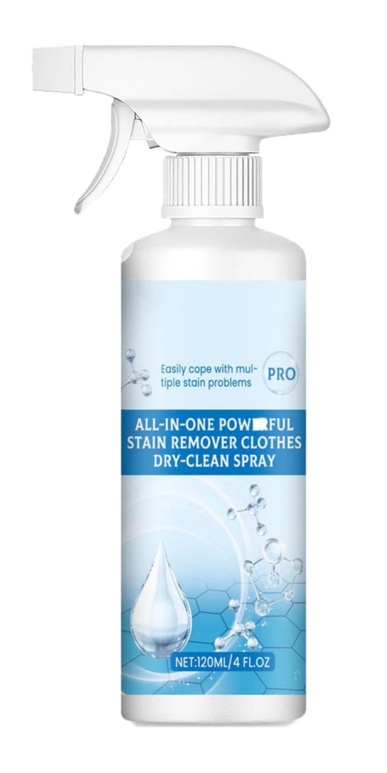 SCENTORA Laundry Stain Removal Clean Spray, Sowhatahow All Powerful Stain Remover Clothes Dry Spray, 300ML Non-ionic Laundry Stain Removal Emulsifier for Clothes, Shoes, Kitchen, Cars, Furniture (1)