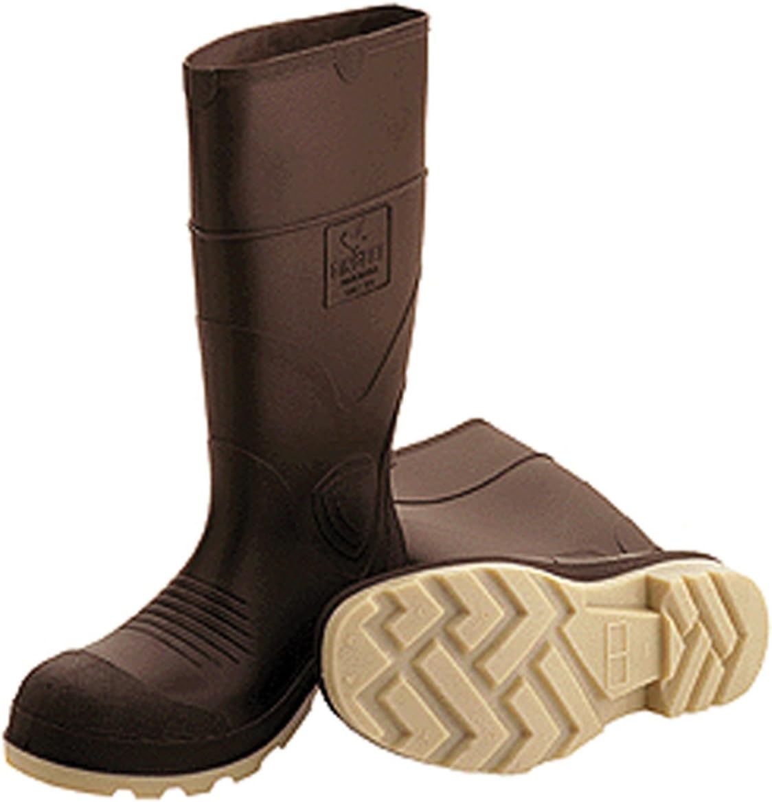 Tingley Premier G2 93155 Plain Toe Knee Boot, Mens 8 / Womens 10, Brick Red/Cream