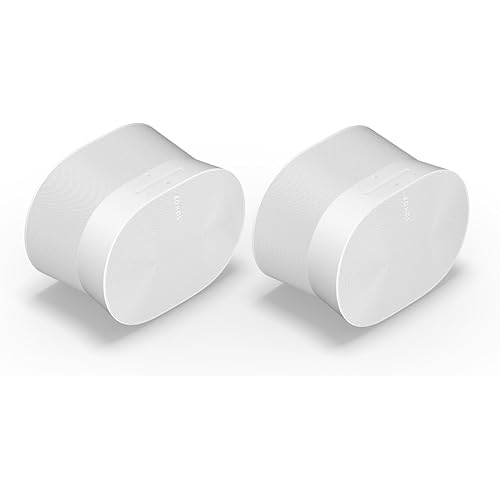 Sonos Era 300 - White - Wireless, Alexa Enabled Smart Speaker with Dolby Atmos (Pack of 2)